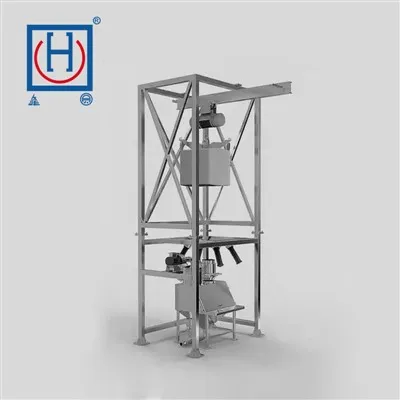 फार्मास्युटिकल के लिए बिन के साथ धूल मुक्त ऊर्ध्वाधर लिफ्टिंग कॉलम