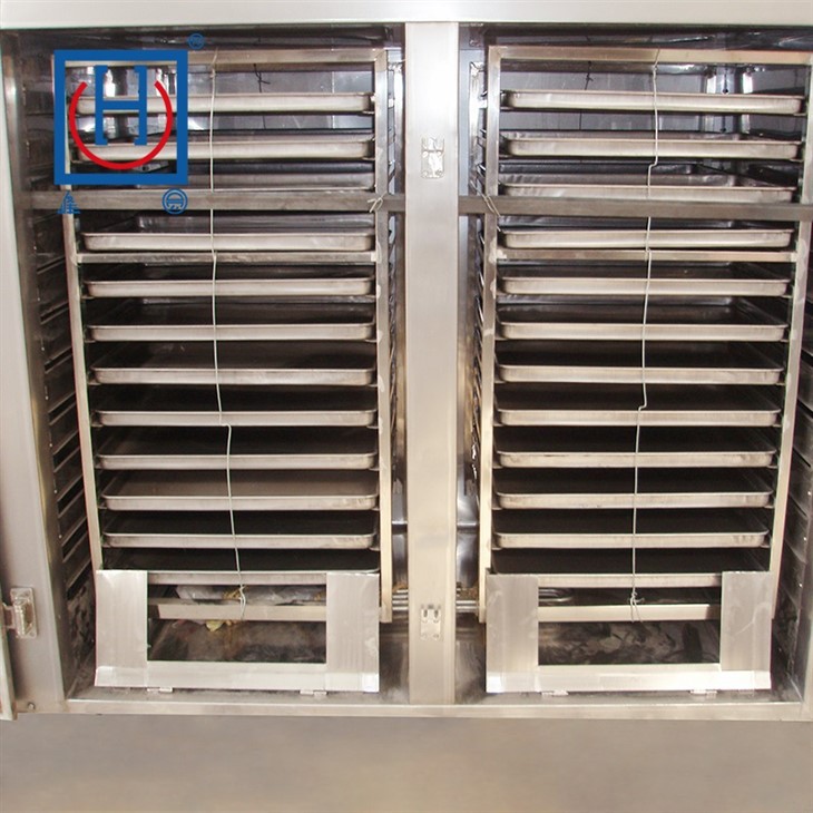 खाद्य उत्पाद के लिए ट्रे ड्रायर मशीन